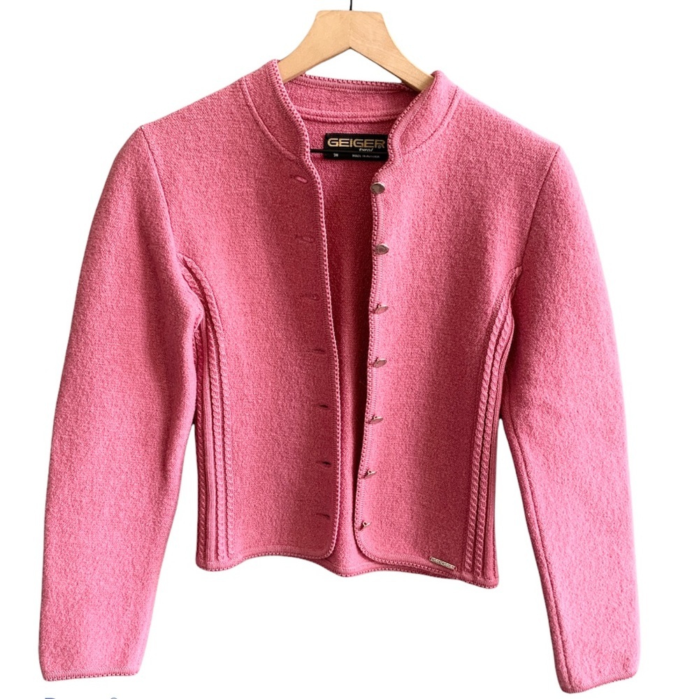 Geiger Austrian Vintage Pure New Wool Blazer 8